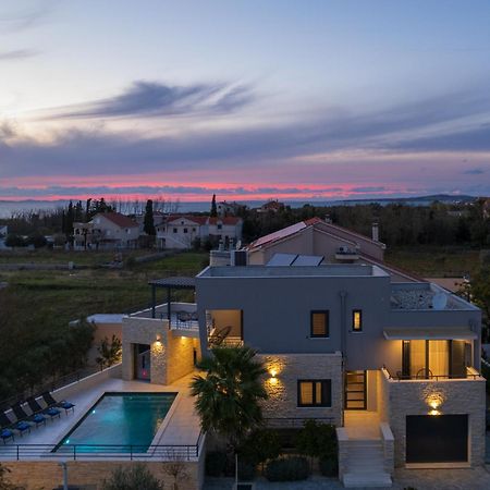Villa Roca With Heated Pool And Sauna Privlaka (Zadar) Exterior foto