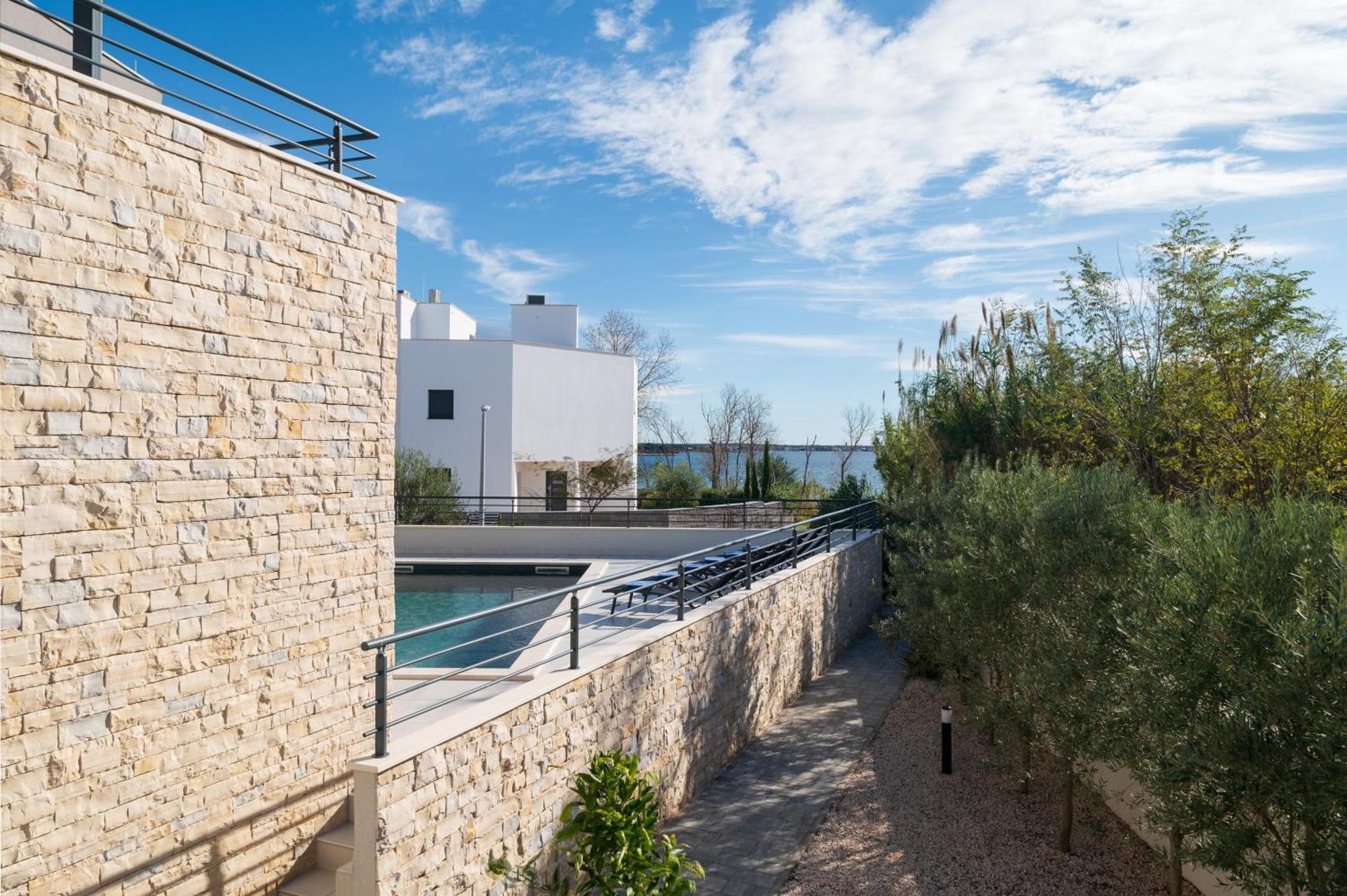 Villa Roca With Heated Pool And Sauna Privlaka (Zadar) Exterior foto
