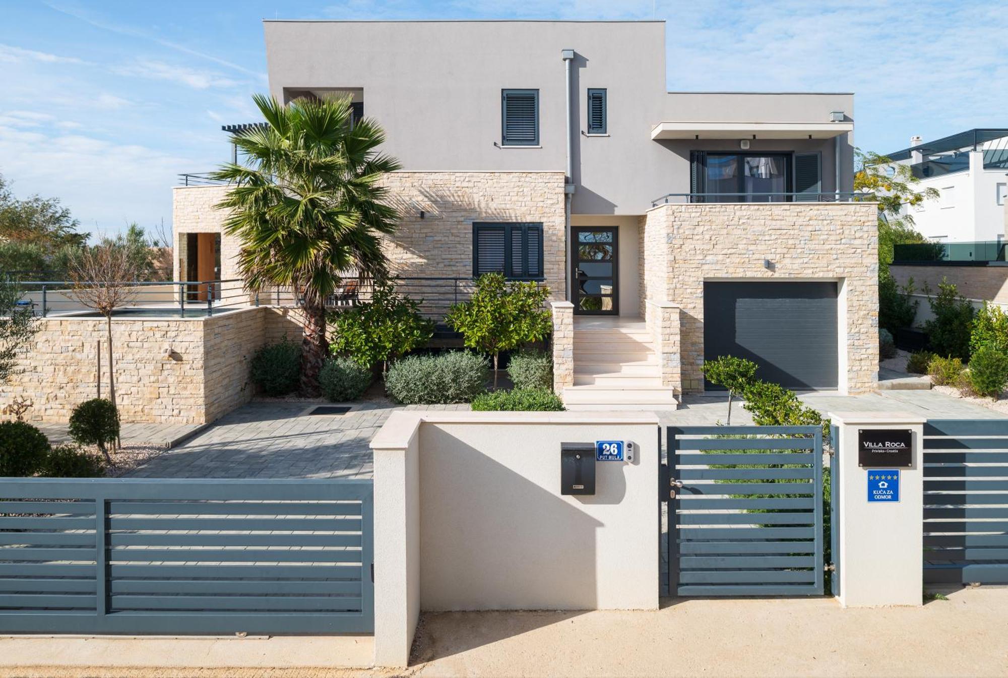 Villa Roca With Heated Pool And Sauna Privlaka (Zadar) Exterior foto