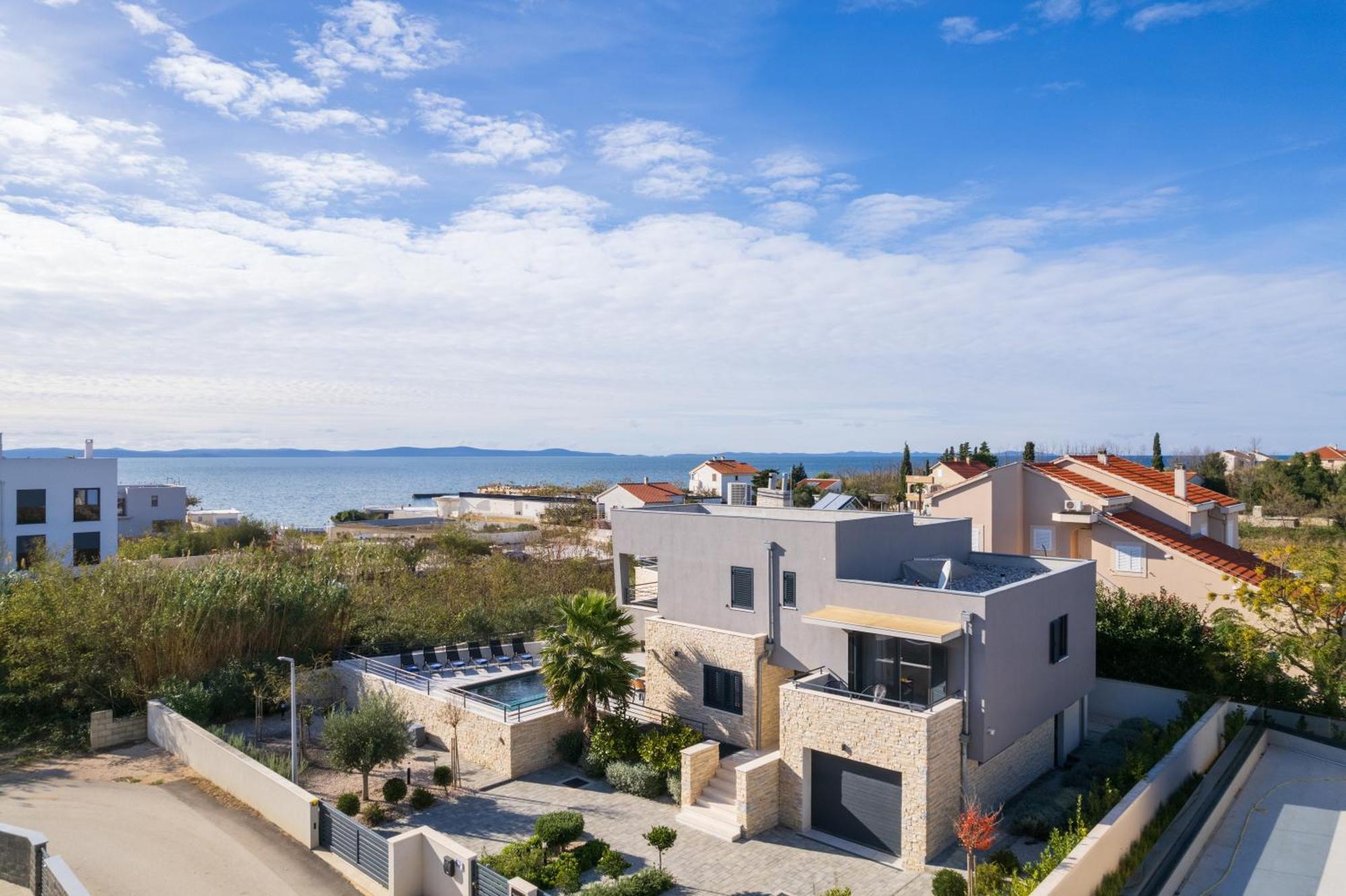 Villa Roca With Heated Pool And Sauna Privlaka (Zadar) Exterior foto