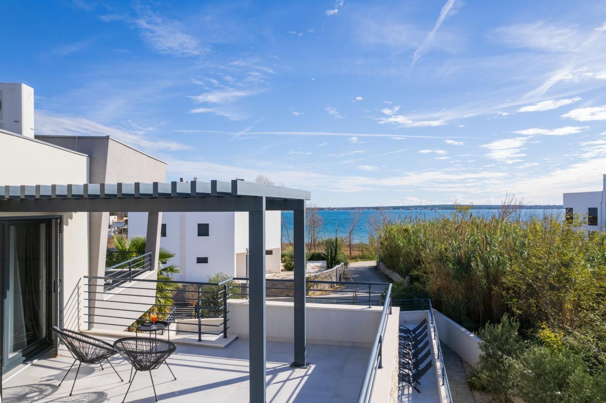 Villa Roca With Heated Pool And Sauna Privlaka (Zadar) Exterior foto
